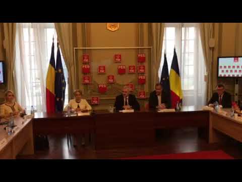 VIDEO/FOTO EXCLUSIV Primele imagini cu noua conducere a PSD reunită la sediul central din Kiseleff
