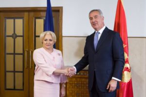 Dancila premier Muntenegru