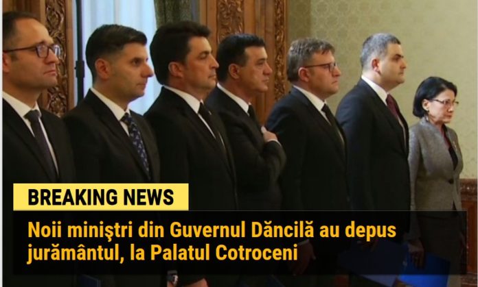 6 noi ministri au depus juramatul