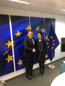 Ministrul Muncii Budai s-a întâlnit cu Marianne Thyssen