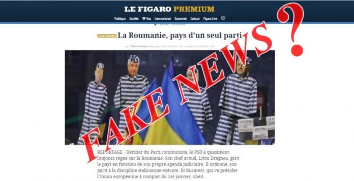 fake news în le figaro