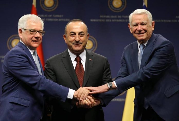 Consultări trilaterale a miniştrilor afacerilor externe din România, Polonia şi Turcia