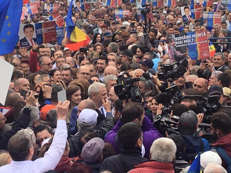 PSD a mulțumit celor care au participat la mitingul de la Craiova – ”Am arătat încă o dată că suntem uniți, că suntem puternici!”