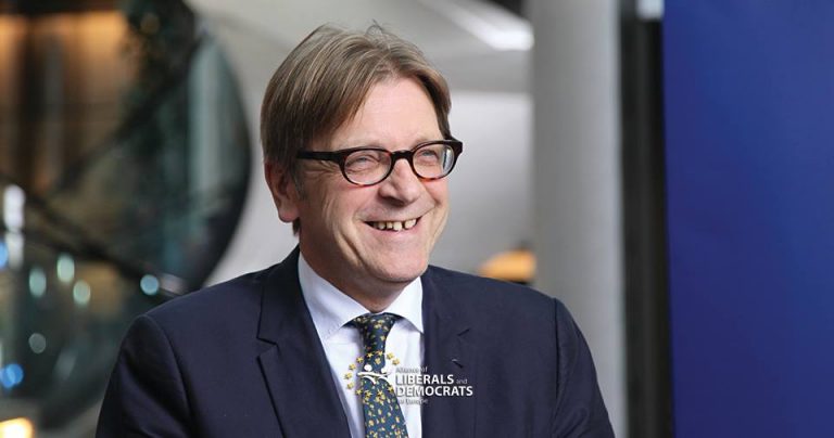 Guy Verhofstadt va fi prezent la mitingul Alianței 2020 USR PLUS de pe 24 mai din București