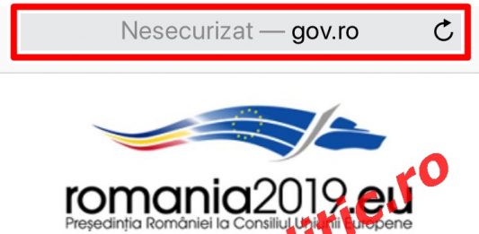 gov.ro site nesecurizat