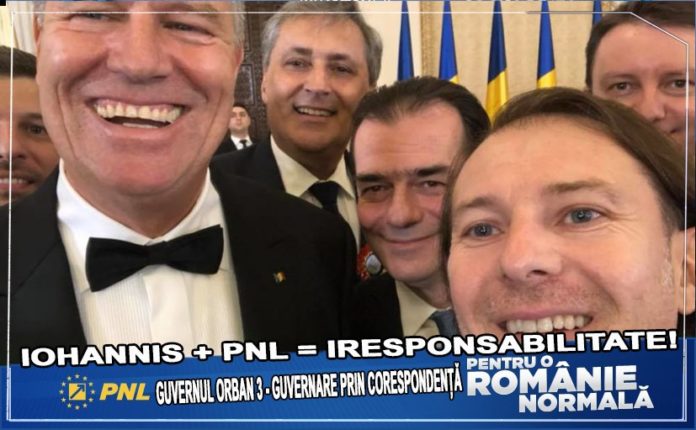 Iohannis + PNL =iresponsabilitate