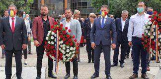orlando culea depunere coroana de flori