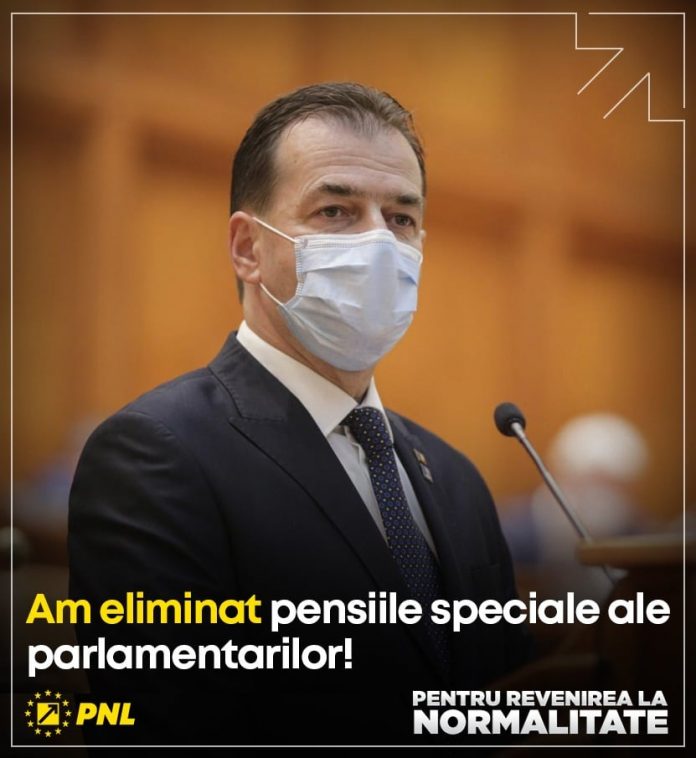 Orban pensii speciale