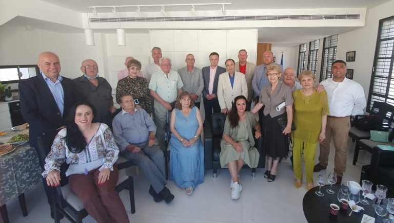 Deputata Intotero(PSD) – Întâlnire cu comunitatea evreilor originari din România, în Israel