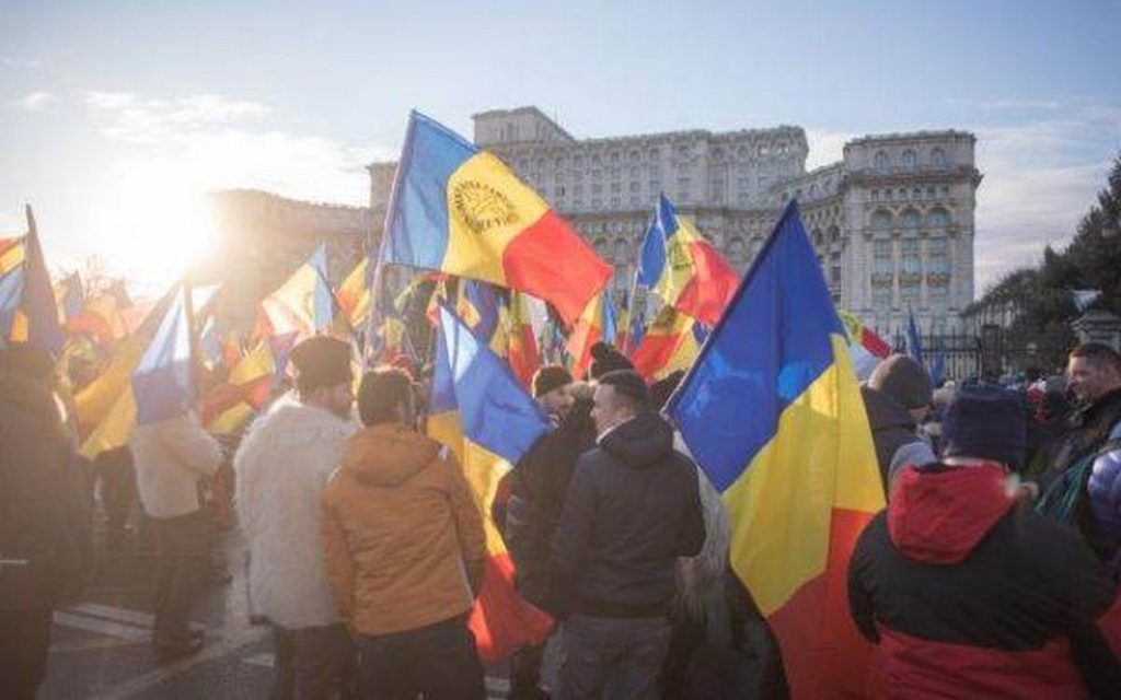 Law enforcement employees mount protest in front of Parliament