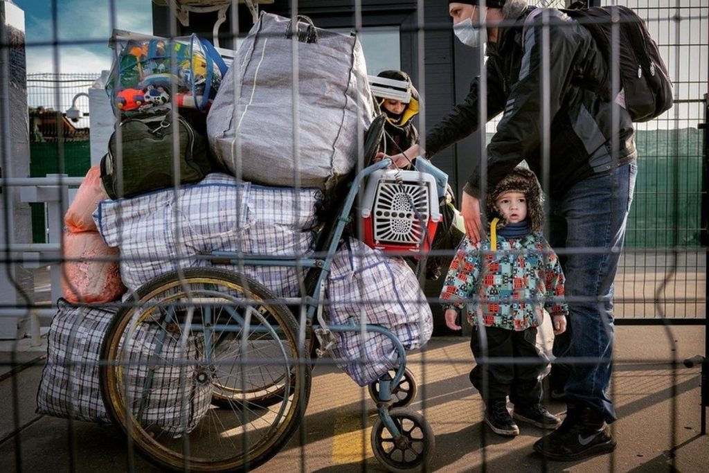 Nearly 95,000 people enter Romania on Monday, including 11,662 Ukrainians