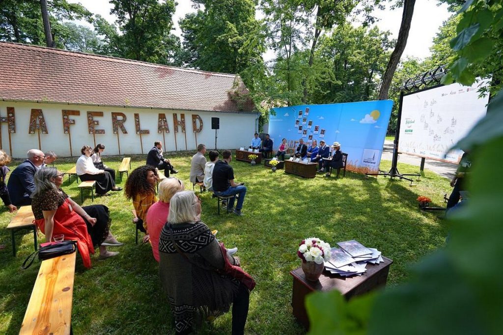 Preserving traditions and culture, sustainability promoted by village communities (Haferland Week Festival)