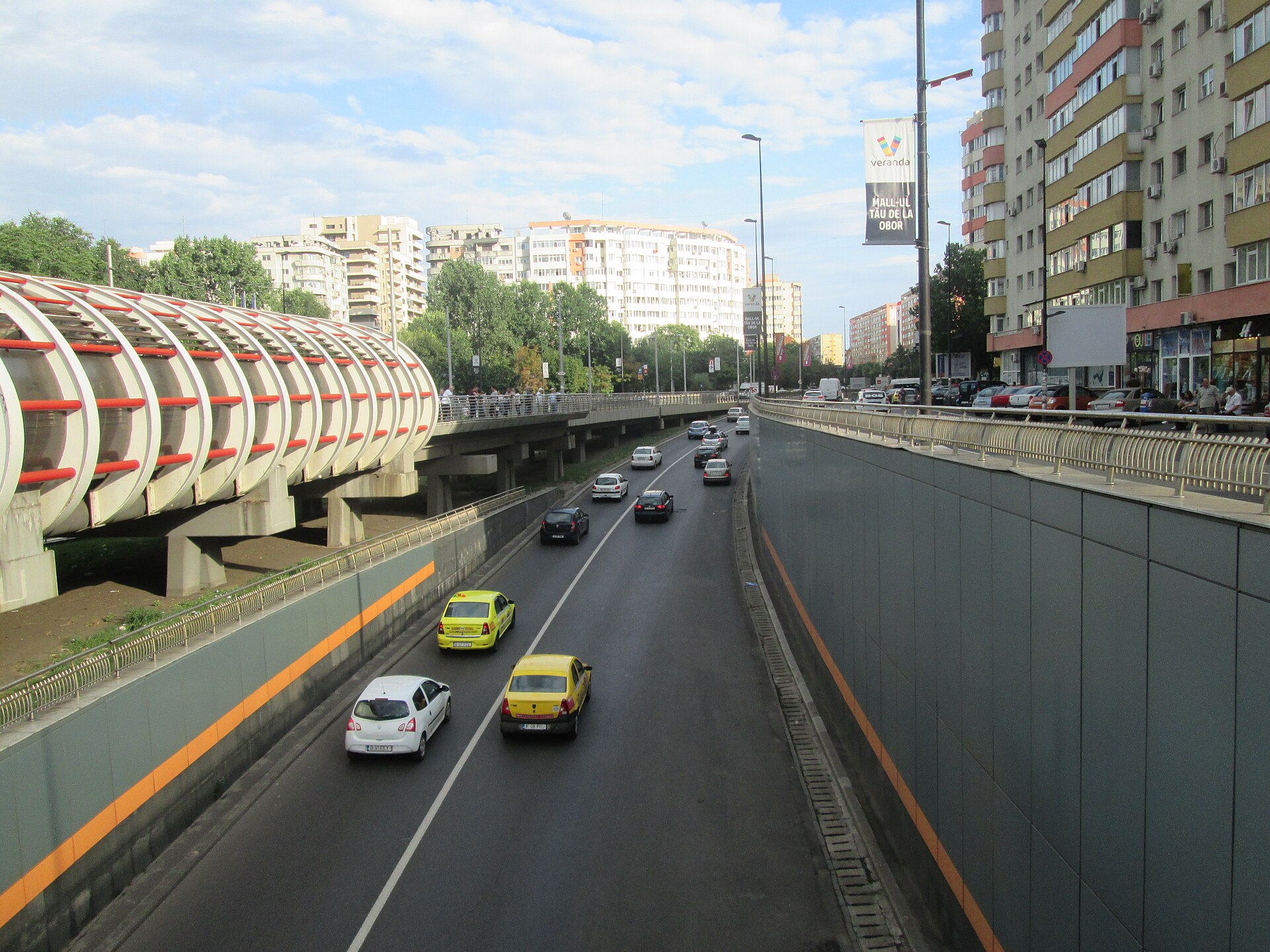 Obor Underpass in Bucharest